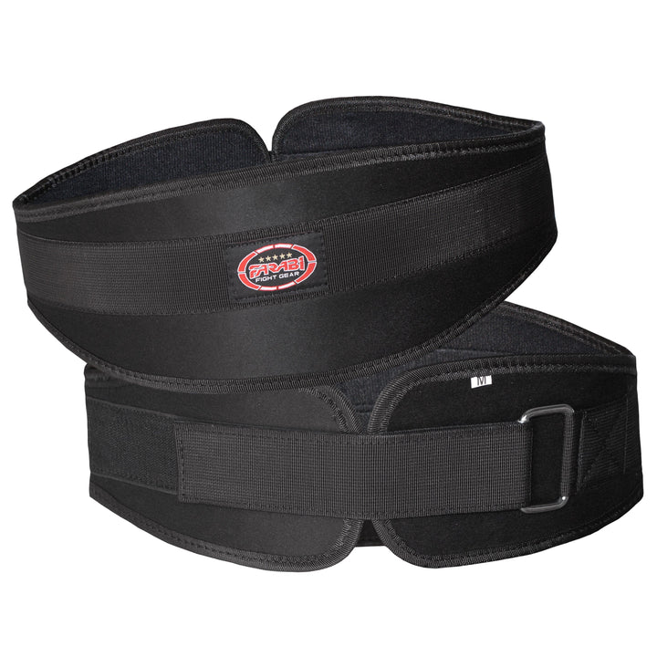 Farabi Sports Neoprene Weightlifting Belt — Velcro Closure Gym Belt for Back Support, CrossFit, Bodybuilding & Functional Fitness Farabi Sports