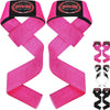Farabi Sports Weight Lifting Gym Bar Straps No Slip With Modern Gel Flex Grips for Training, Powerlifting, Deadlift, Bodybuilding Farabi Sports