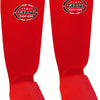 Farabi Shin Instep,Shin Guard Kickboxing Training Elasticated Pads Farabi Sports
