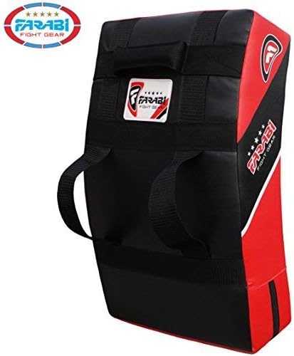 Farabi Large Kick Shield Strike Pad Boxing Punch Mitts MMA Training Focus Pads Farabi Sports