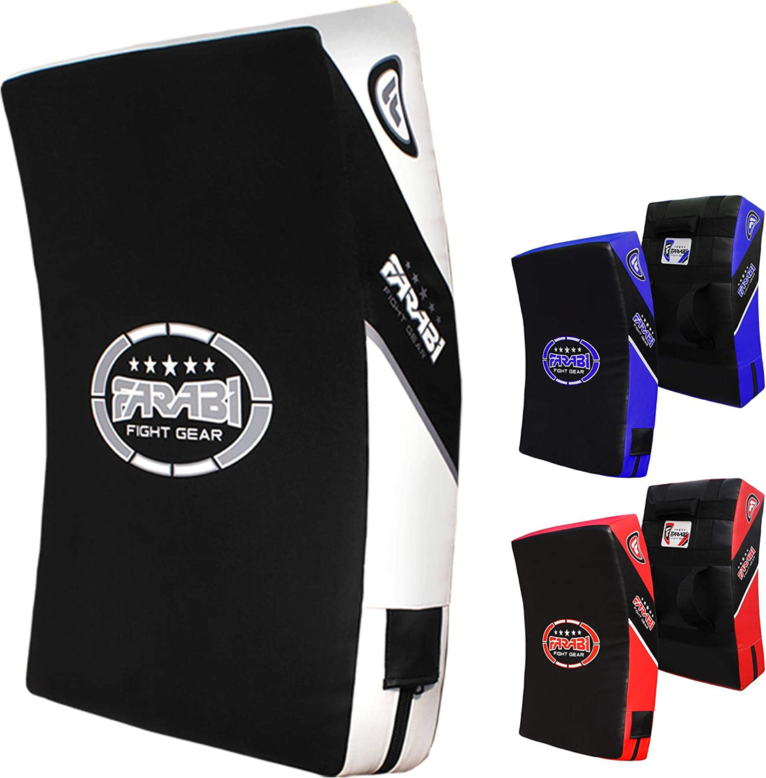 Farabi Large Kick Shield Strike Pad Boxing Punch Mitts MMA Training Focus Pads Farabi Sports