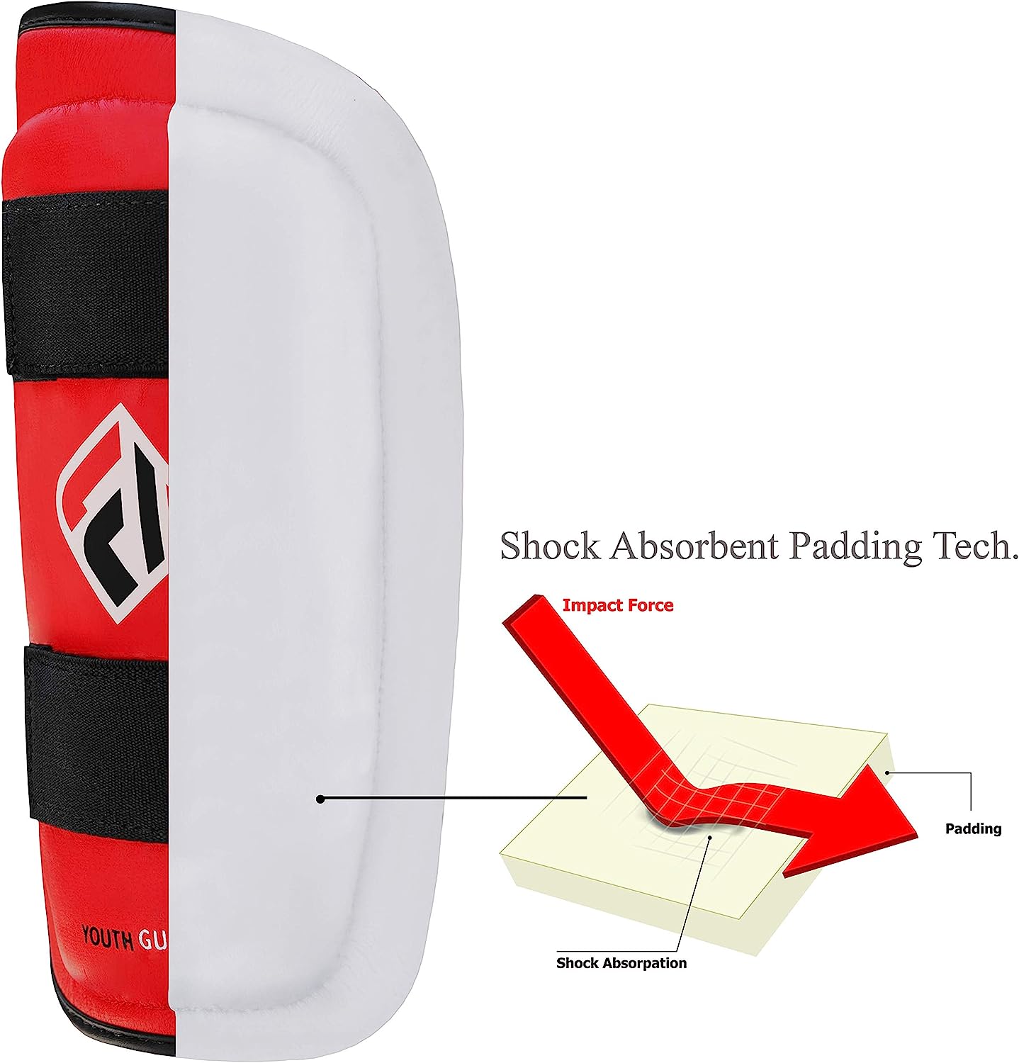 Farabi Kids JUNIOR Shin Guard Kickboxing MMA Contact Sports Shin protector Farabi Sports