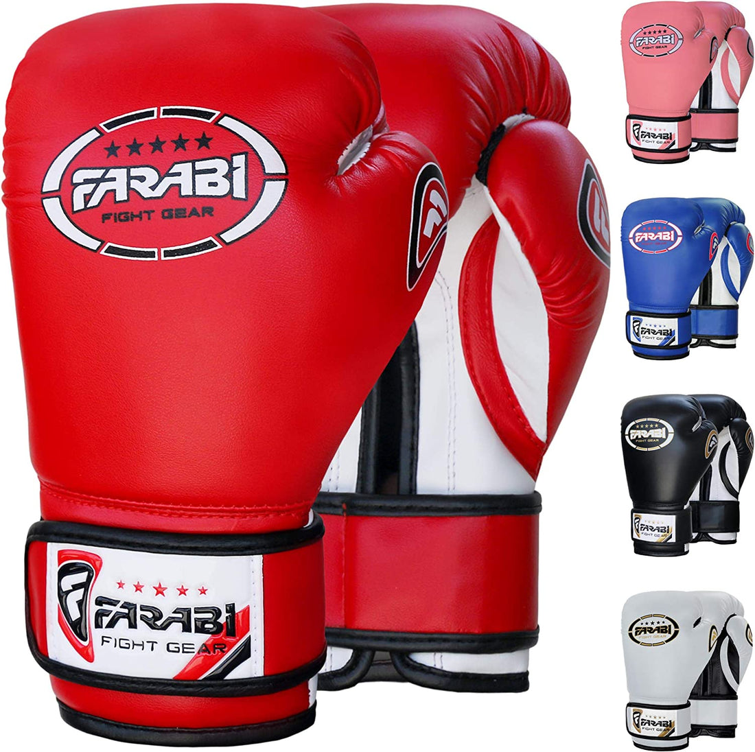 Farabi Kids Boxing Gloves Training Sparring Punching Gloves Punching Bag Mitts Farabi Sports