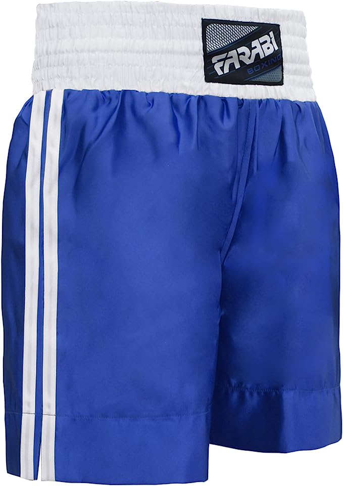 Farabi Boxing Shorts Trunks Kick Boxing MMA Training Gym Men Red Blue Black Whit Farabi Sports
