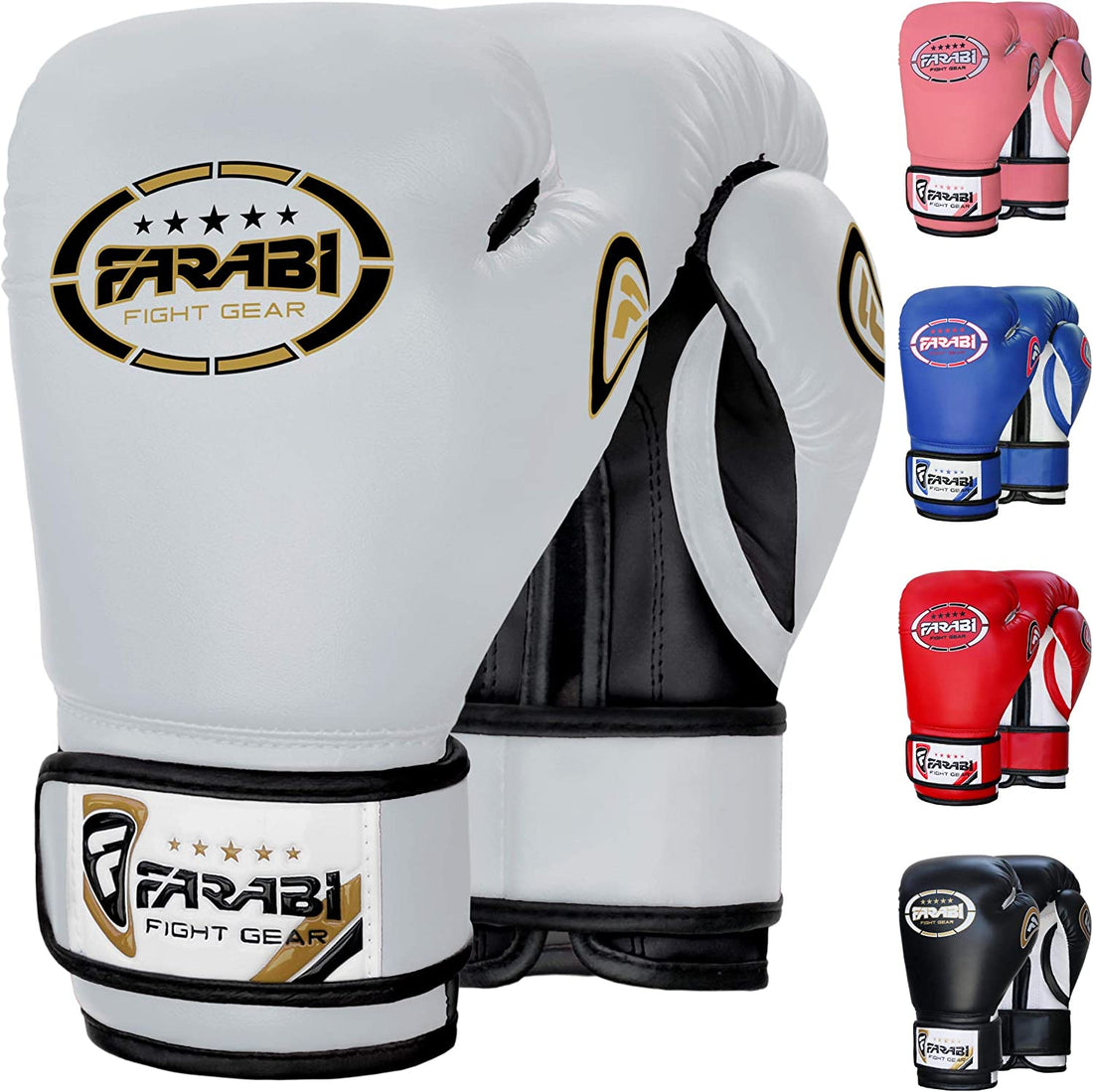 Farabi Kids Boxing Gloves Training Sparring Punching Gloves Punching Bag Mitts Farabi Sports
