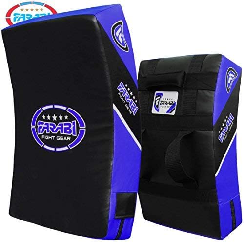 Farabi Large Kick Shield Strike Pad Boxing Punch Mitts MMA Training Focus Pads Farabi Sports