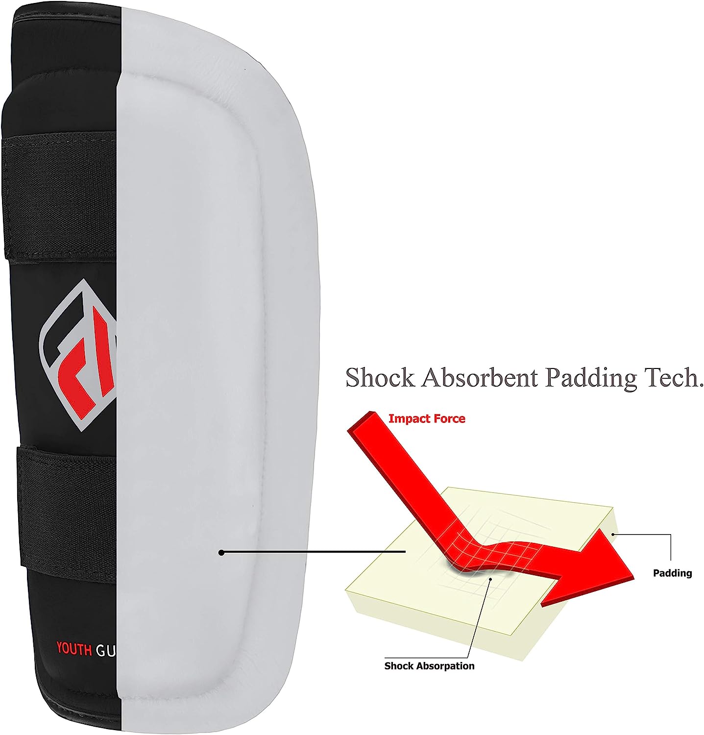 Farabi Kids JUNIOR Shin Guard Kickboxing MMA Contact Sports Shin protector Farabi Sports