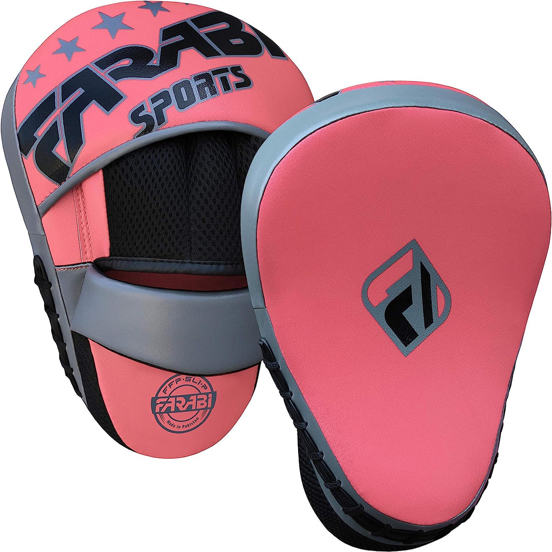Farabi Sports Curved Focus Mitts - Boxing Pads for MMA, Sparring Training, Target Punching Mitts and Pads Farabi Sports