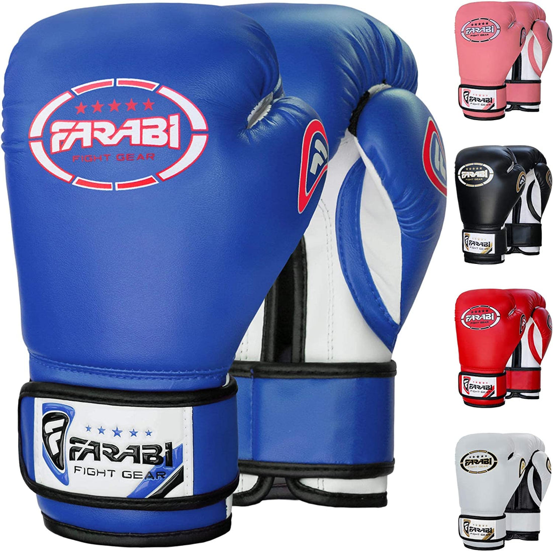 Farabi Kids Boxing Gloves Training Sparring Punching Gloves Punching Bag Mitts Farabi Sports