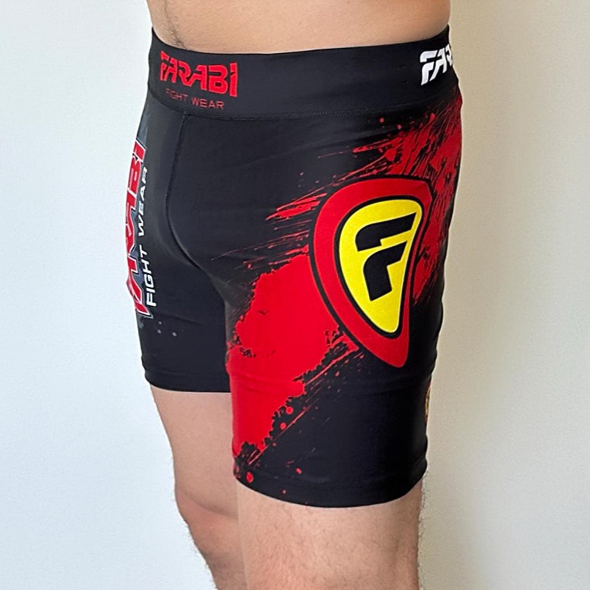 Short Compression Homme Short De Compression MMA Farabi Sports - Polyester/Élasthanne Pour Arts Martiaux Et Fitness Short Combat Short Compression Homme Short De Compression MMA Farabi Sports - Polyester/Élasthanne Pour Arts Martiaux Et Fitness Short Combat
