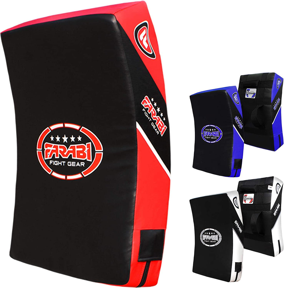 Farabi Large Kick Shield Strike Pad Boxing Punch Mitts MMA Training Focus Pads Farabi Sports