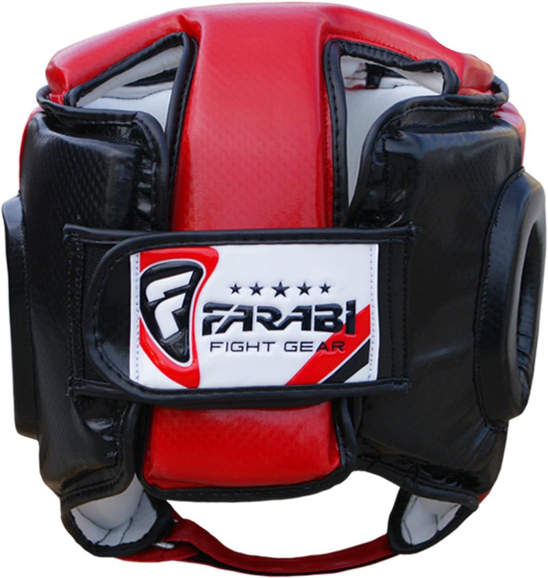 Farabi Head Guard Bar Grill U Kick Boxing Martial Arts Training protection Head Gear Farabi Sports