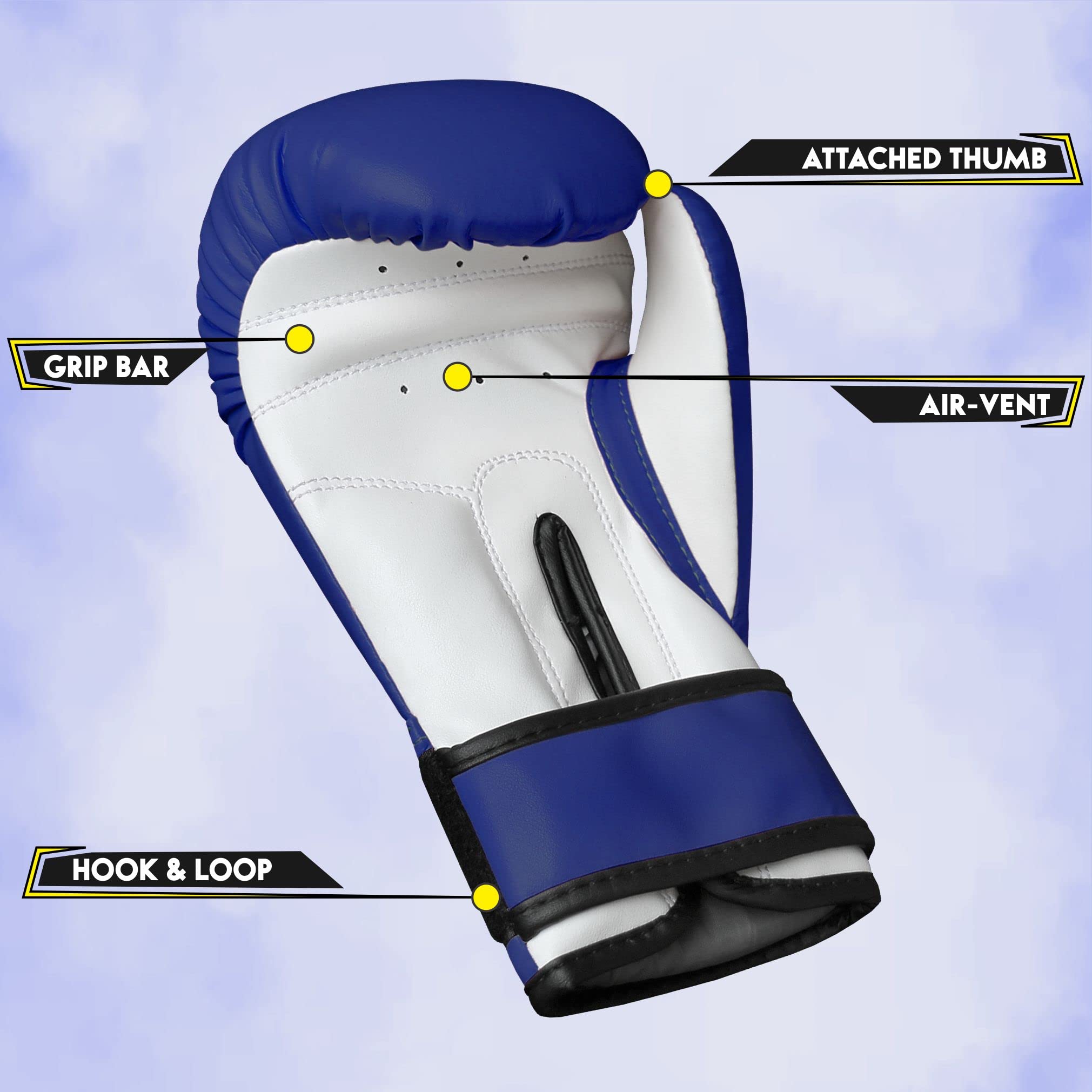 Farabi Sports Kids Boxing Gloves – 6-oz & 8-oz Youth Training Gloves for Sparring & Bag Work Farabi Sports