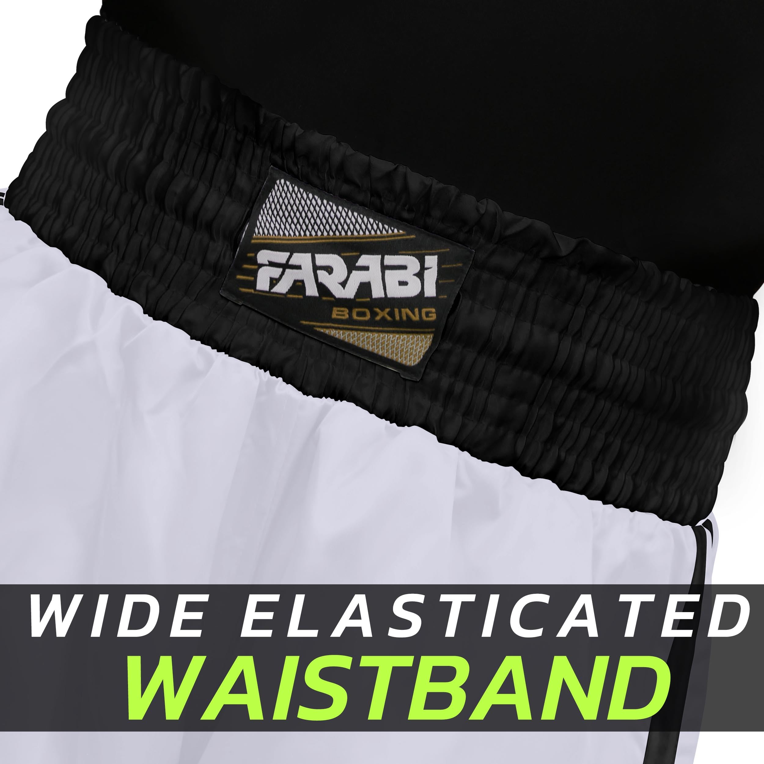 Farabi Sports Boxing Shorts for Men & Women — Muay Thai, Kickboxing, Training & Workout Shorts Farabi Sports