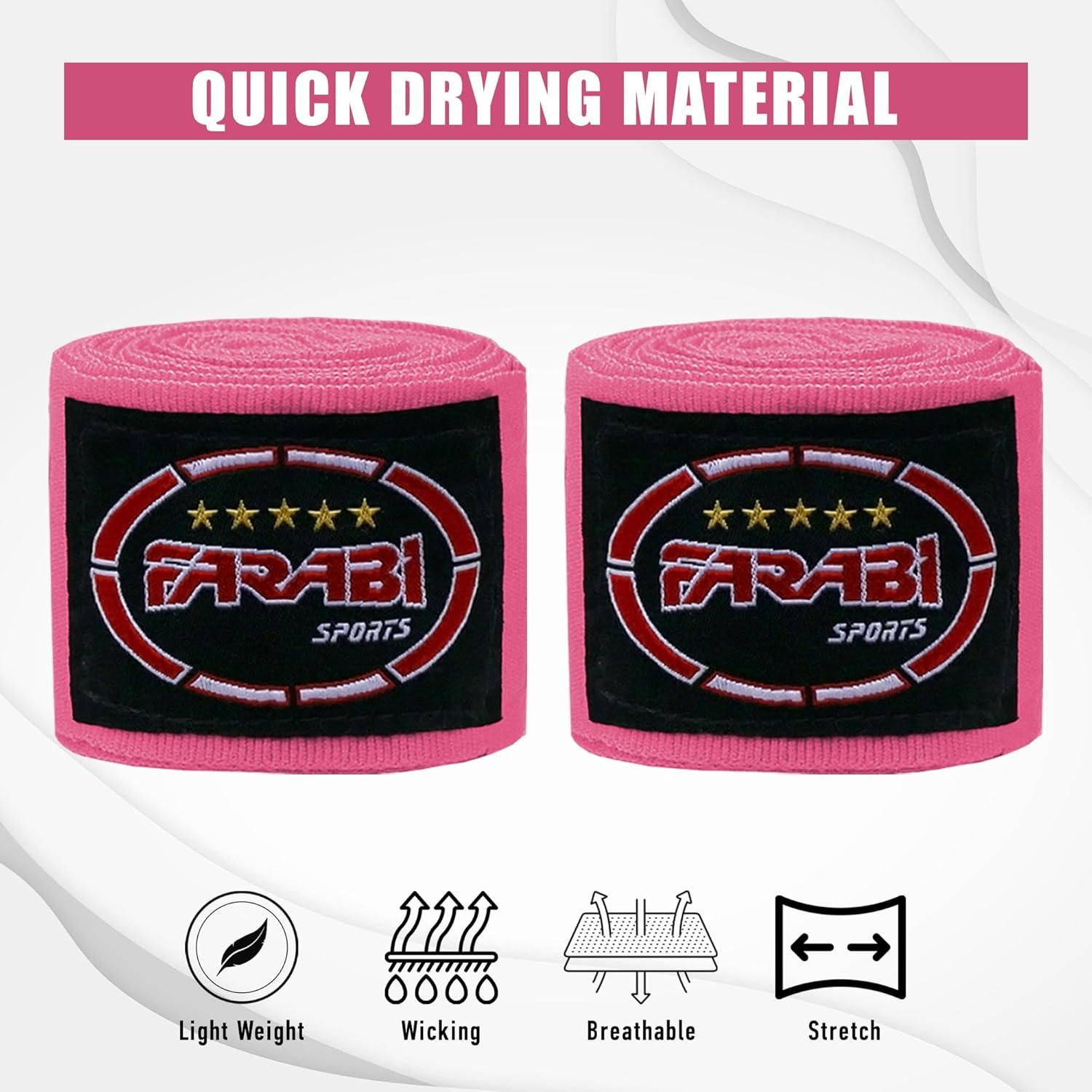 Farabi Hand Wraps Hand protection Bandage 3.5 Meter Farabi Sports