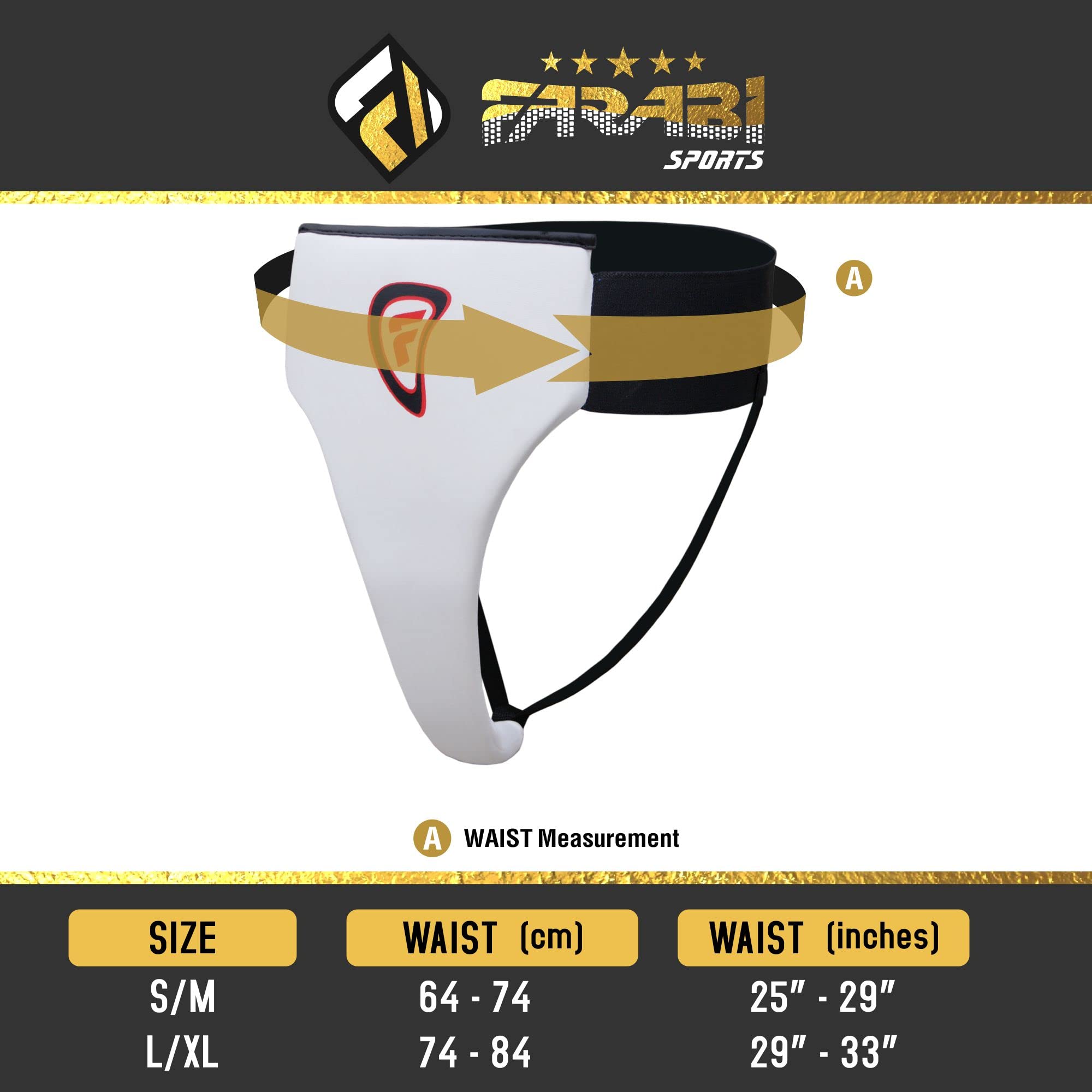 Farabi Sports Women's Groin Guard Protector | Anatomical Pelvic Shield for MMA & Martial Arts Farabi Sports