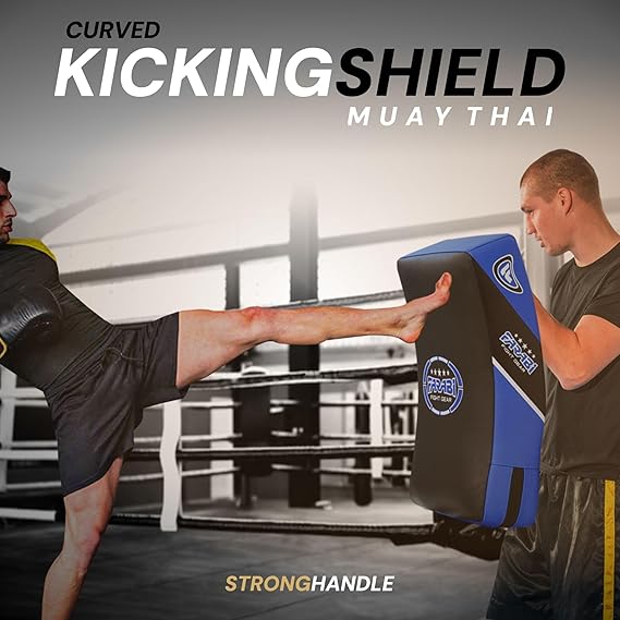 Farabi Large Kick Shield Strike Pad Boxing Punch Mitts MMA Training Focus Pads Farabi Sports