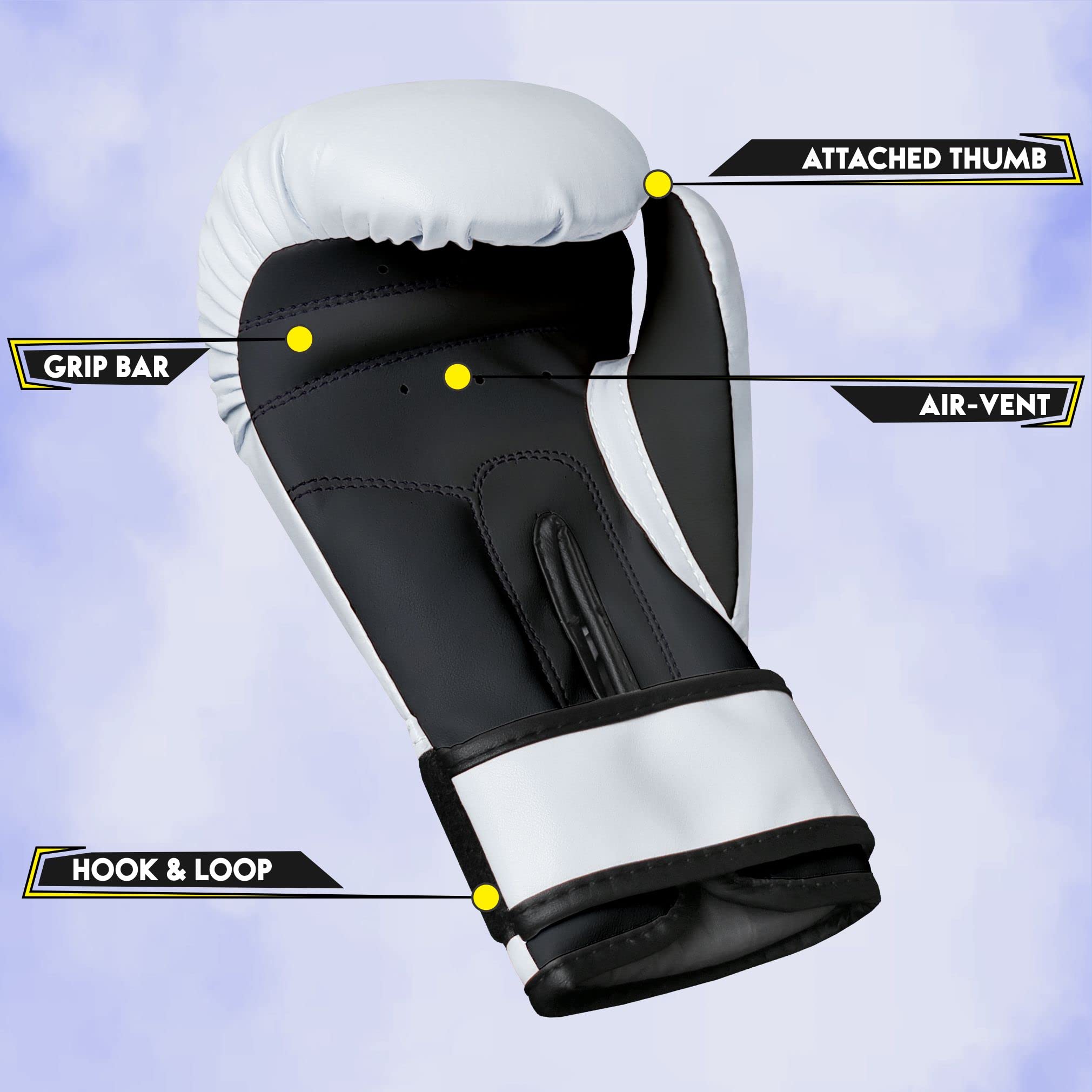 Farabi Sports Kids Boxing Gloves – 6-oz & 8-oz Youth Training Gloves for Sparring & Bag Work Farabi Sports