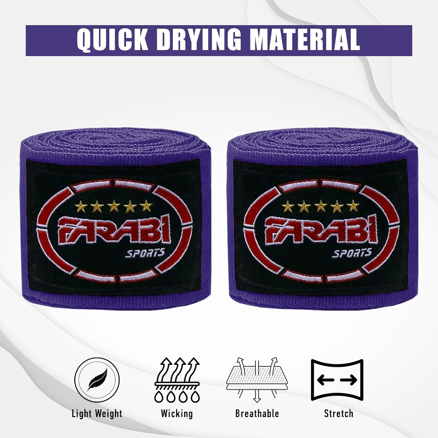 Farabi Hand Wraps Hand protection Bandage 3.5 Meter Farabi Sports