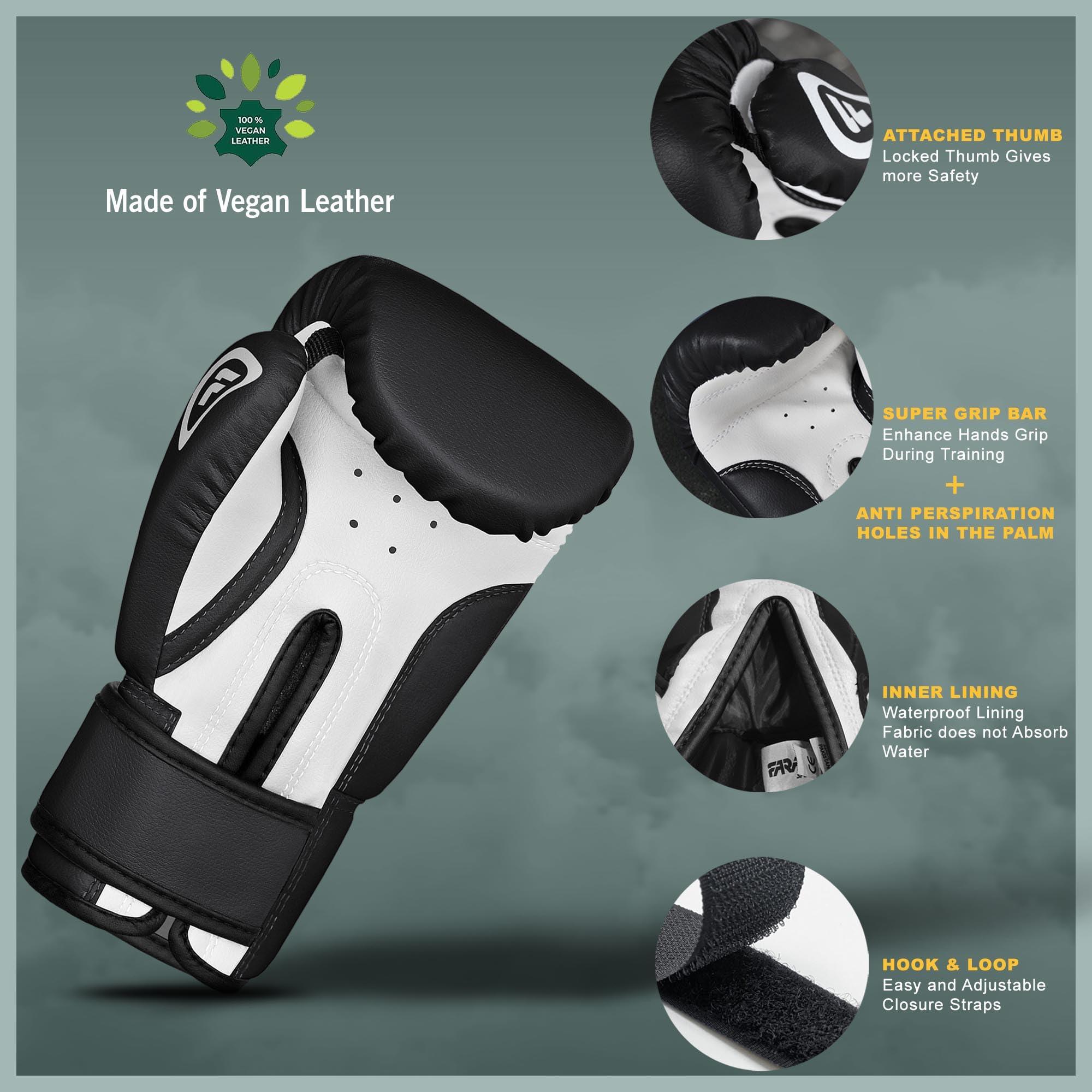 Farabi Sports Kids Boxing Gloves – 4oz Youth Training Gloves for Sparring & Bag Work Farabi Sports