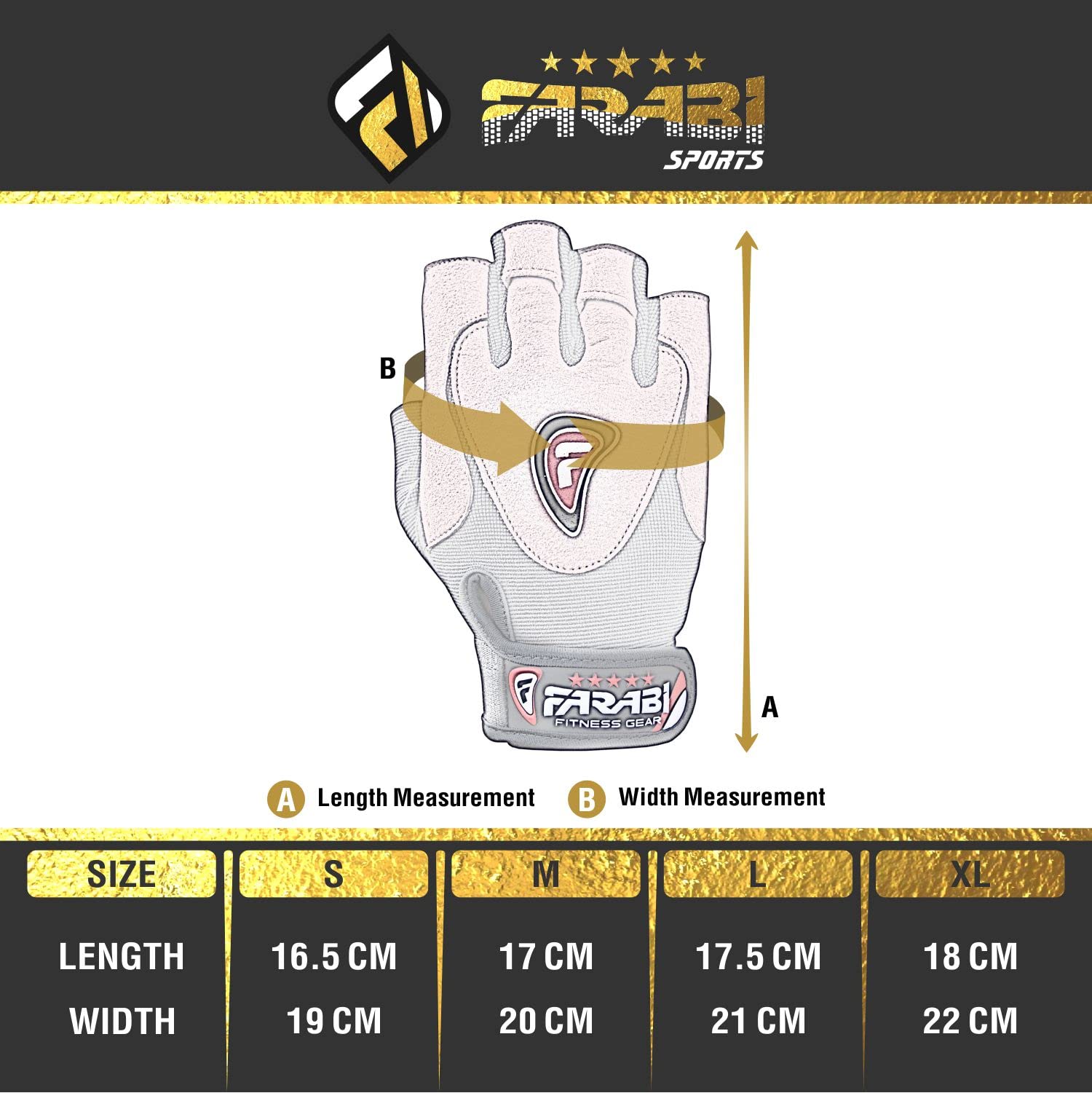 Farabi Sports Weight Lifting Gloves Gym Gloves Training Workout Body Building Leather Red Weights Gloves, Fitness gloves, Exercise Gloves, Best Workout Gloves for Men & Women Farabi Sports