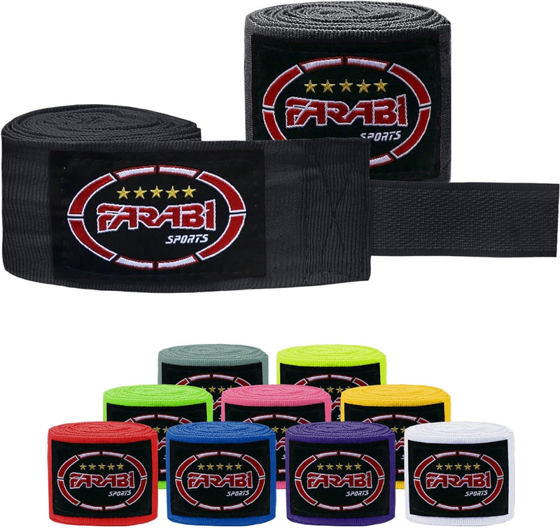 Farabi Kids Boxing Hand Wraps Training MMA Kick Boxing Hand protection Bandage Farabi Sports