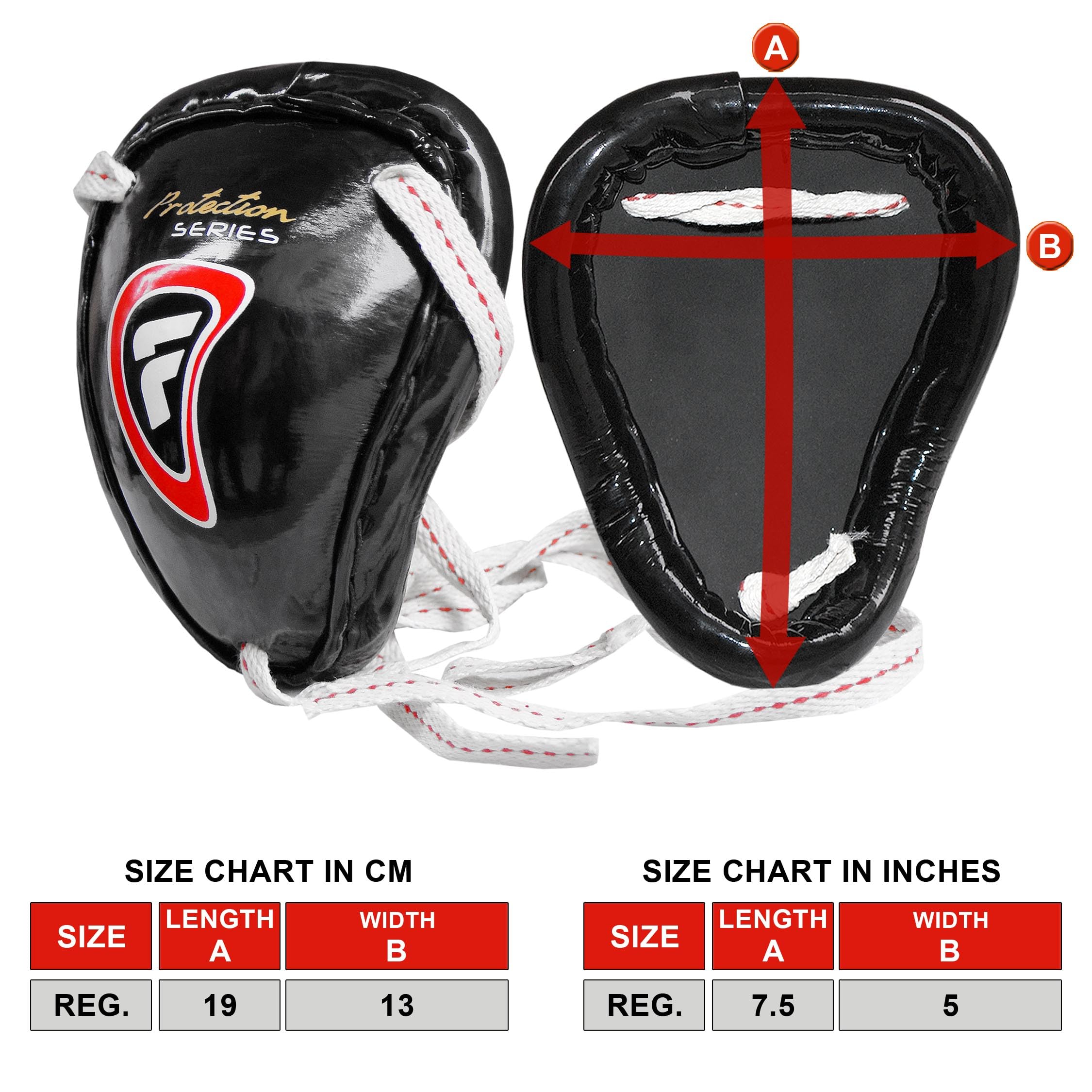 Farabi Sports Metal Groin Guard Protector for Boxing, MMA & Martial Arts Farabi Sports