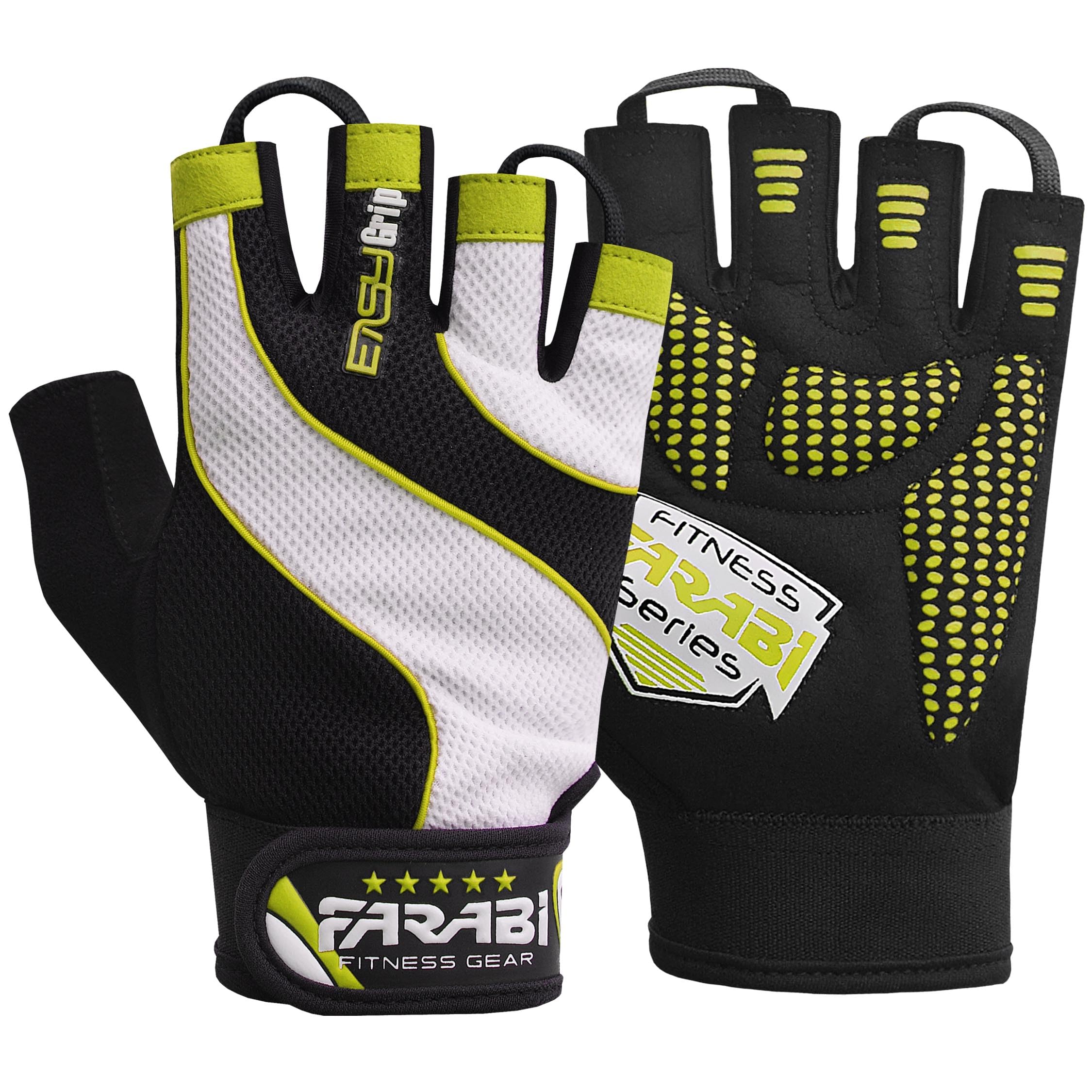 Farabi Sports Weightlifting Gloves Padded Gym Gloves for Powerlifting, CrossFit & Training Farabi Sports