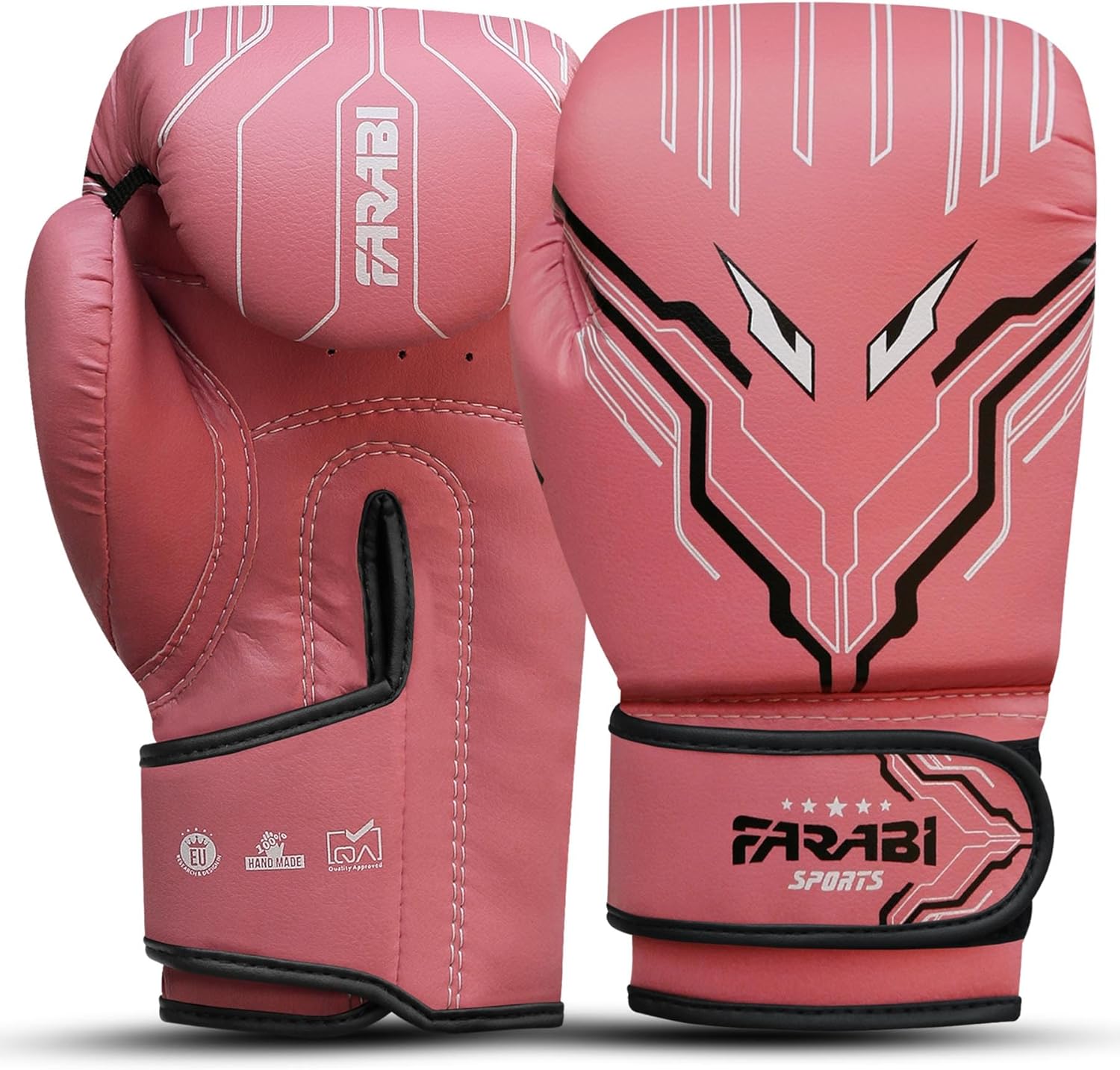 Farabi Sports Kids Boxing Gloves Boys and Girls kickboxing Gloves 6-oz Youth, Junior Boxing Gloves for MMA, Muay Thai, Boxing Pad, Punching Bag and Training for Age 5-10 Years Farabi Sports