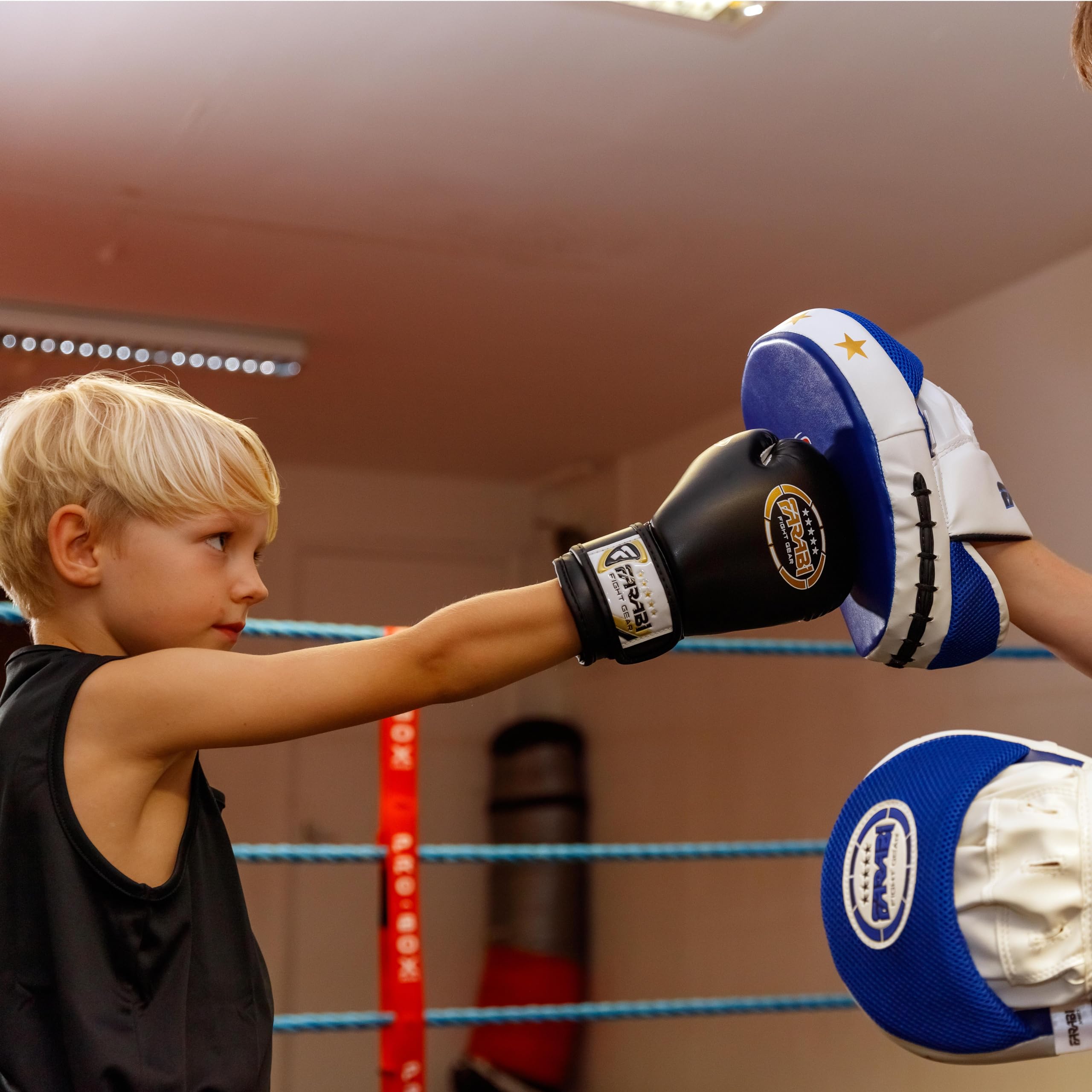 Farabi Sports Kids Boxing Gloves – 4oz Youth Training Gloves for Sparring & Bag Work Farabi Sports