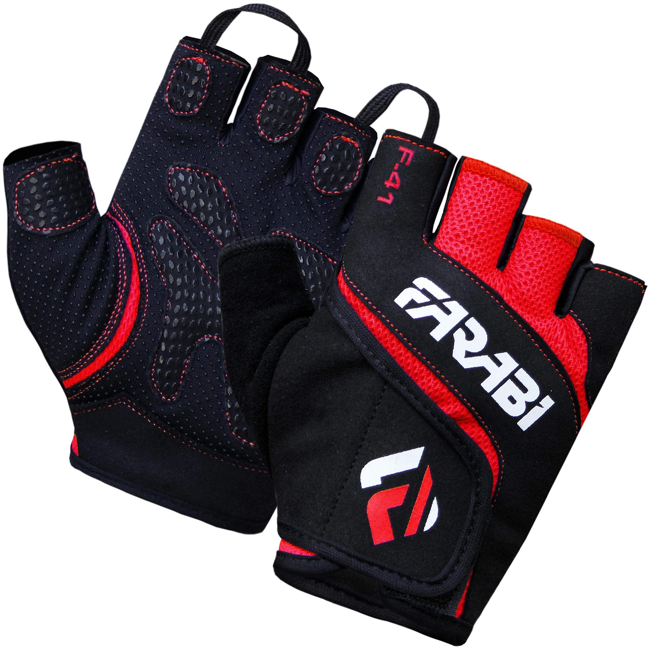 Farabi Sports Weightlifting Gloves – Padded Gym Gloves for Powerlifting, CrossFit & Fitness Training Farabi Sports