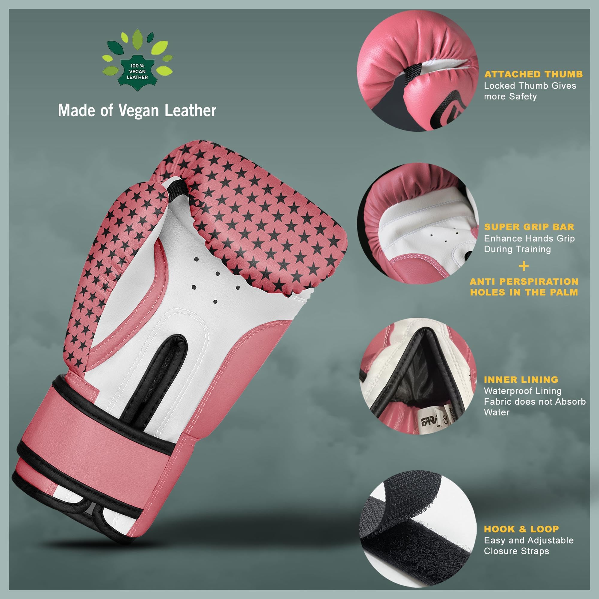 Farabi Sports Kids Boxing Gloves – 4oz Youth Training Gloves for Sparring & Bag Work Farabi Sports