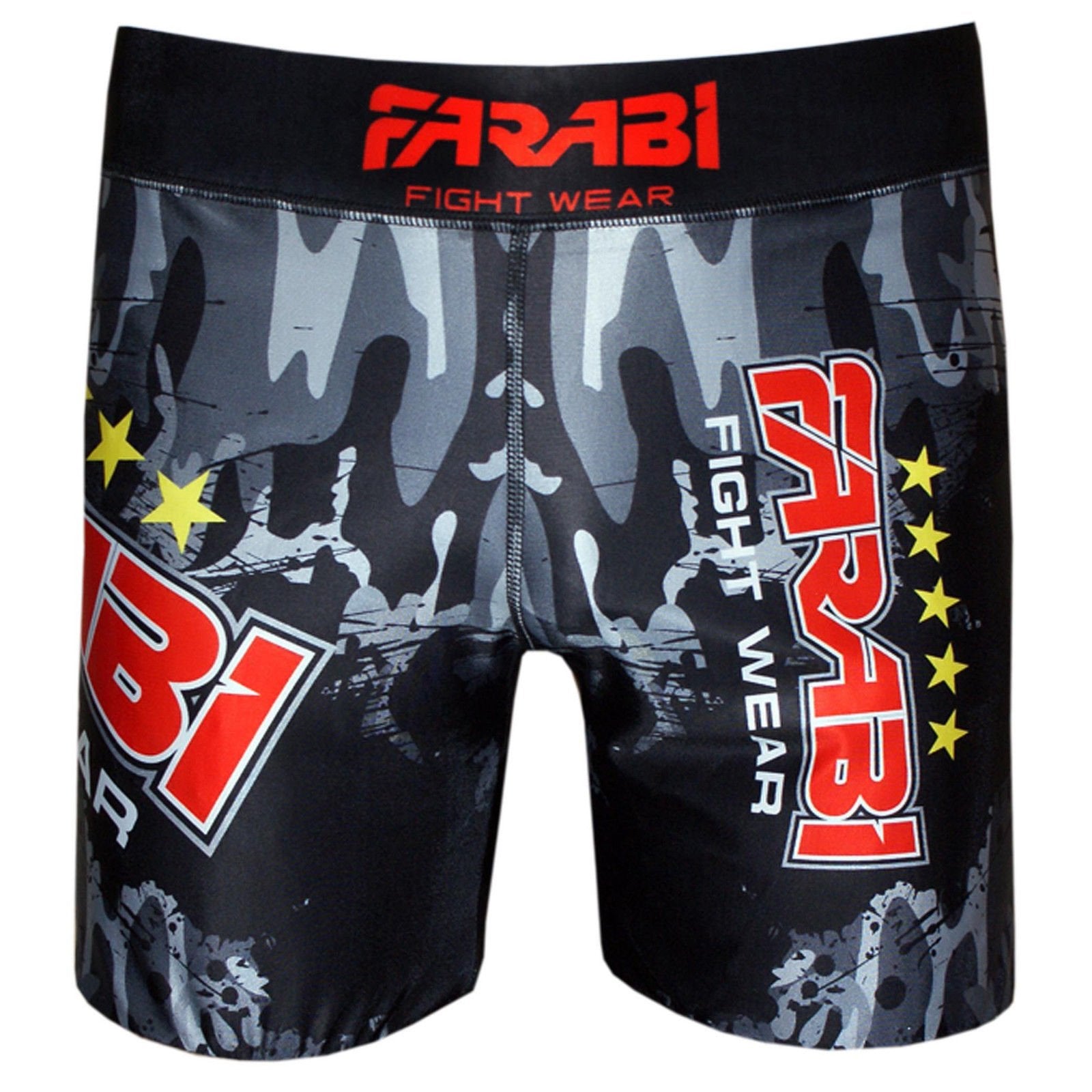 Farabi Sports Compression Vale Tudo Shorts for Men — MMA, Grappling, Kickboxing & Running Shorts Farabi Sports
