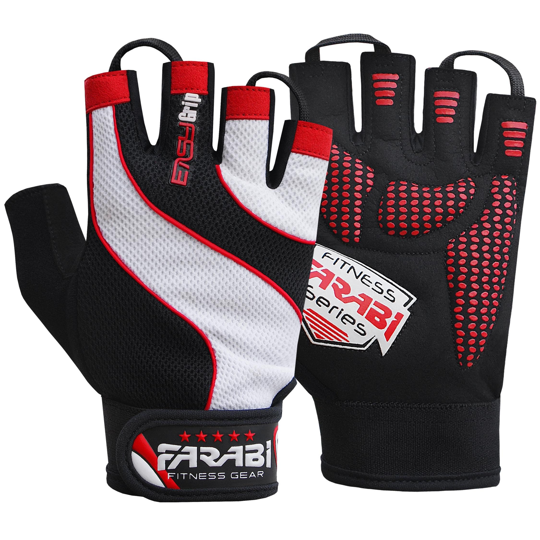 Farabi Sports Weightlifting Gloves Padded Gym Gloves for Powerlifting, CrossFit & Training Farabi Sports
