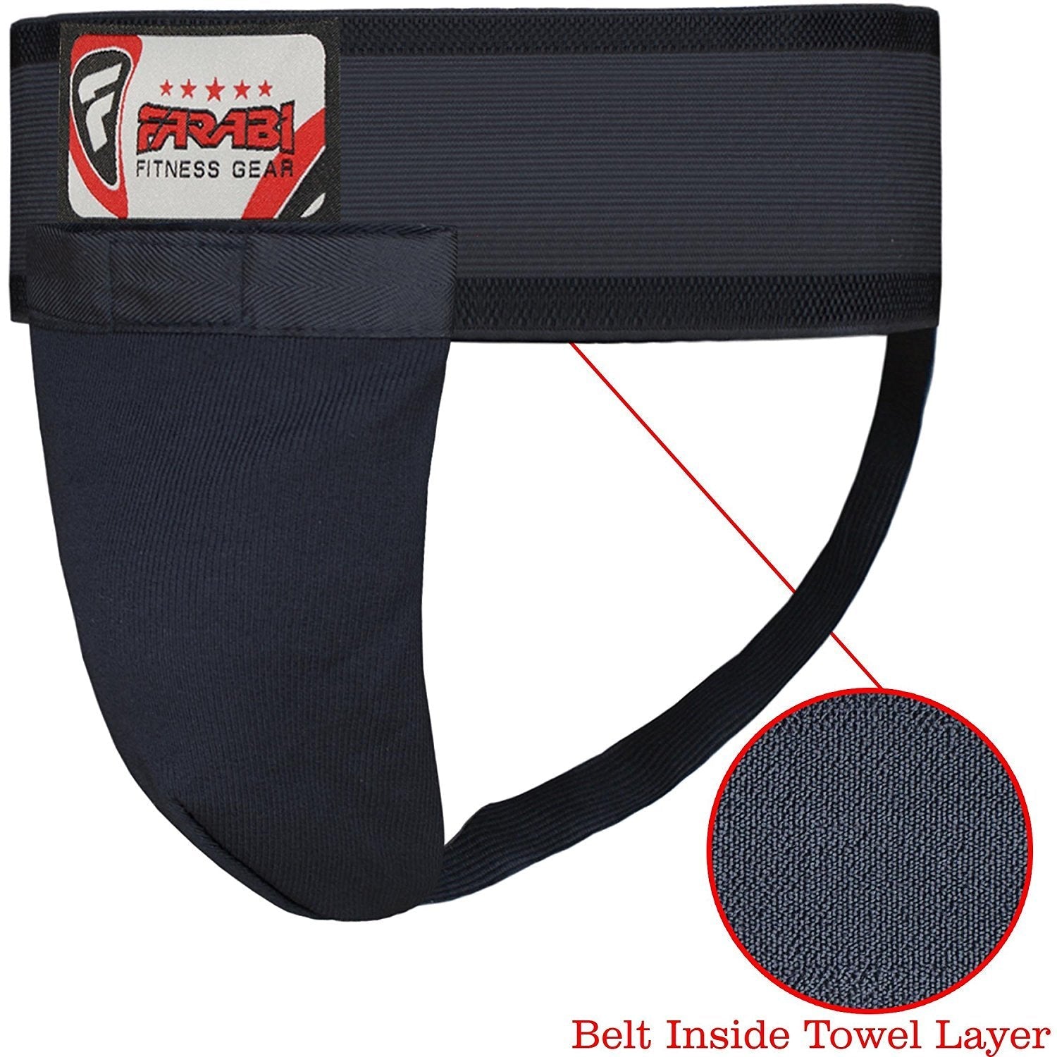 Farabi Sports Kids Groin Guard Protector – Removable Protective Cup for Boxing, MMA & Martial Arts Farabi Sports