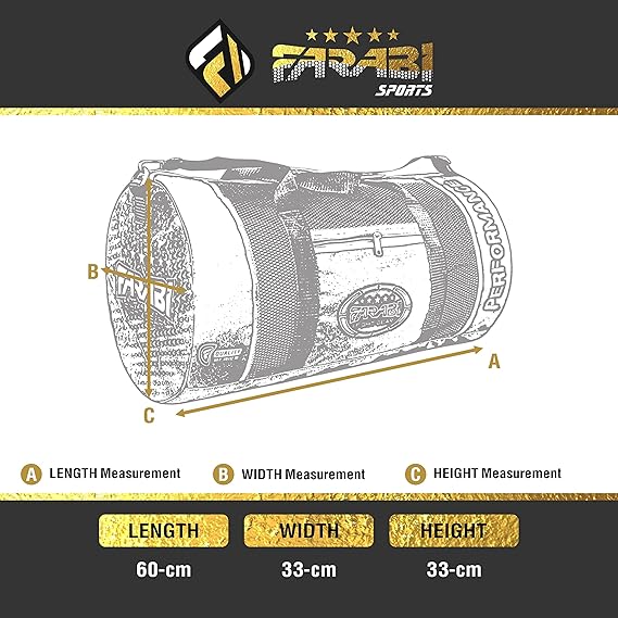 Farabi Gym Fitness Workout Gear Bag, MMA, Boxing Gear Bag, Kit Bag Farabi Sports