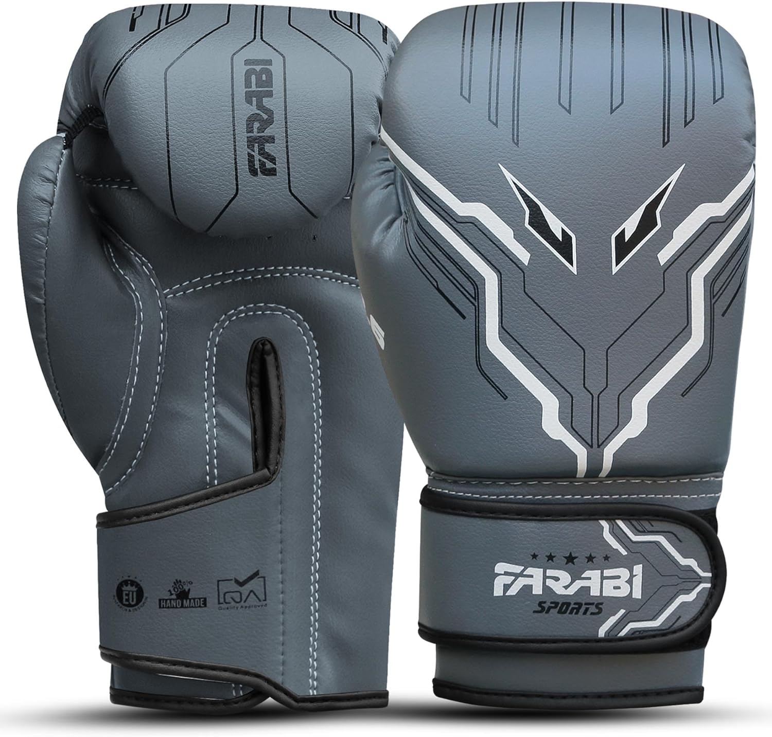 Farabi Sports Kids Boxing Gloves Boys and Girls kickboxing Gloves 6-oz Youth, Junior Boxing Gloves for MMA, Muay Thai, Boxing Pad, Punching Bag and Training for Age 5-10 Years Farabi Sports