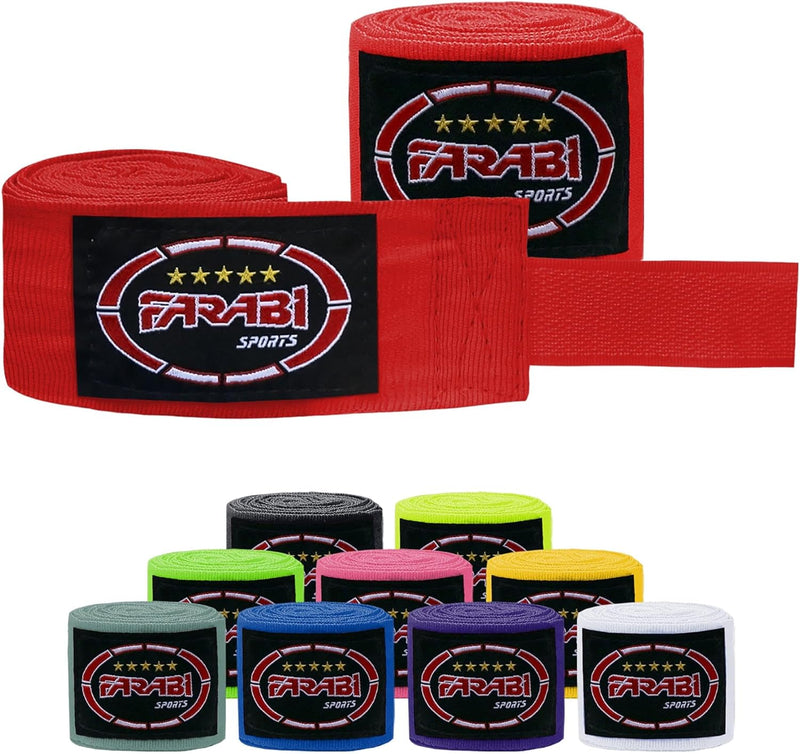 Farabi Kids Boxing Hand Wraps Training MMA Kick Boxing Hand protection Bandage Farabi Sports