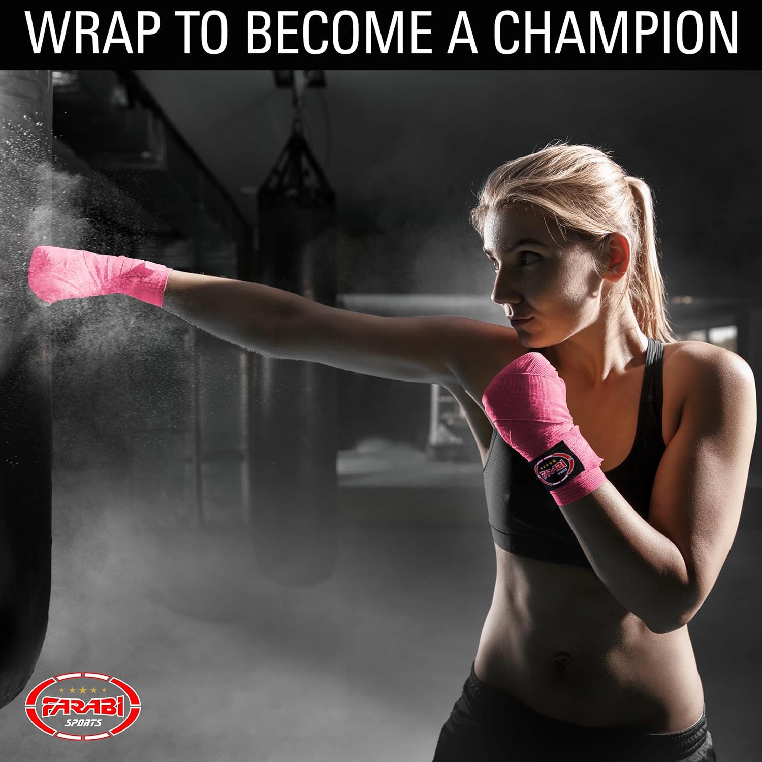 Farabi Hand Wraps Hand protection Bandage 3.5 Meter Farabi Sports