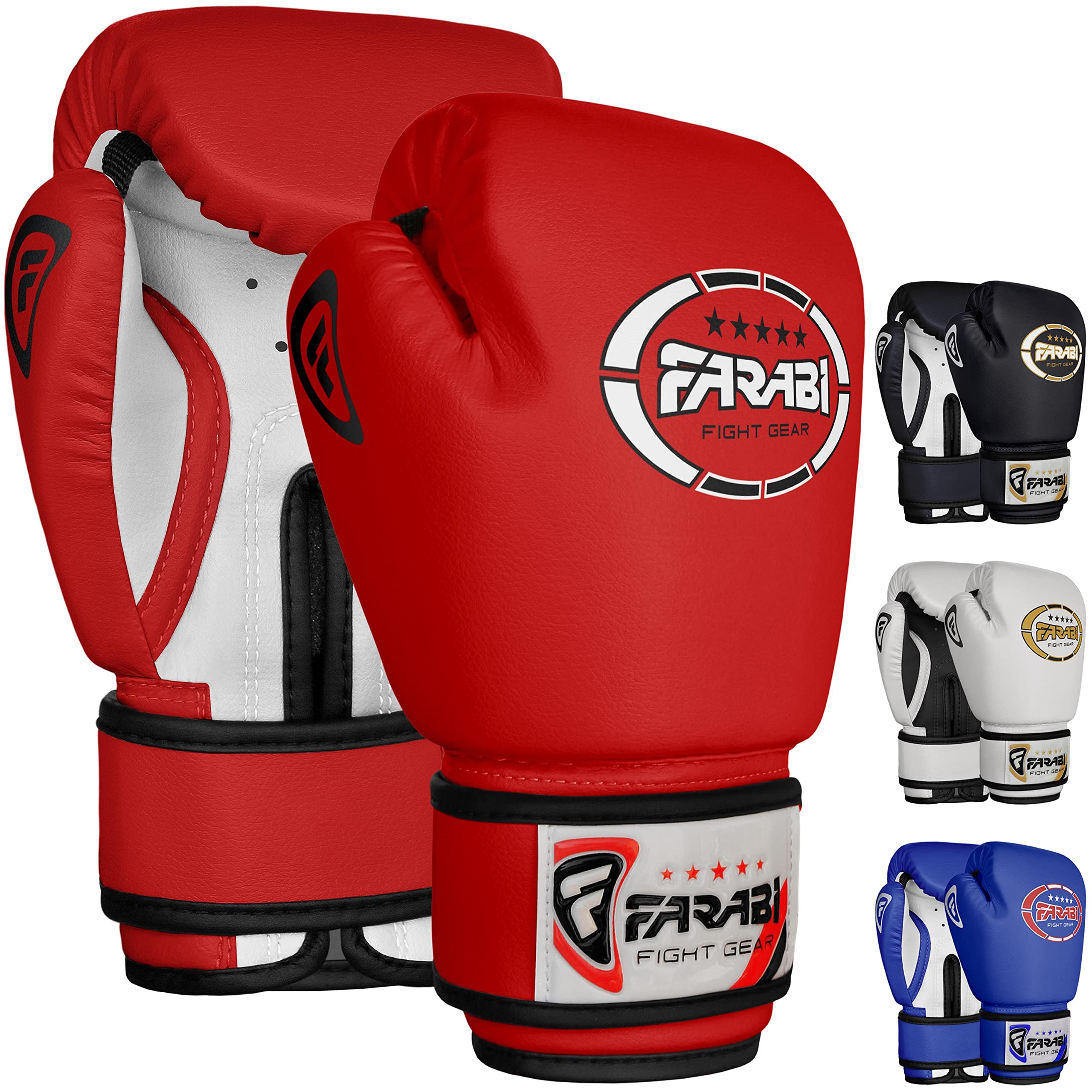 Farabi Sports Kids Boxing Gloves – 4oz Youth Training Gloves for Sparring & Bag Work Farabi Sports