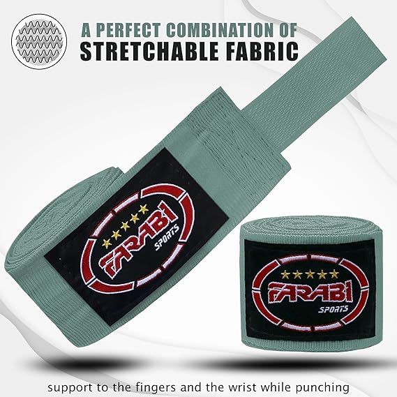 Farabi Kids Boxing Hand Wraps Training MMA Kick Boxing Hand protection Bandage Farabi Sports