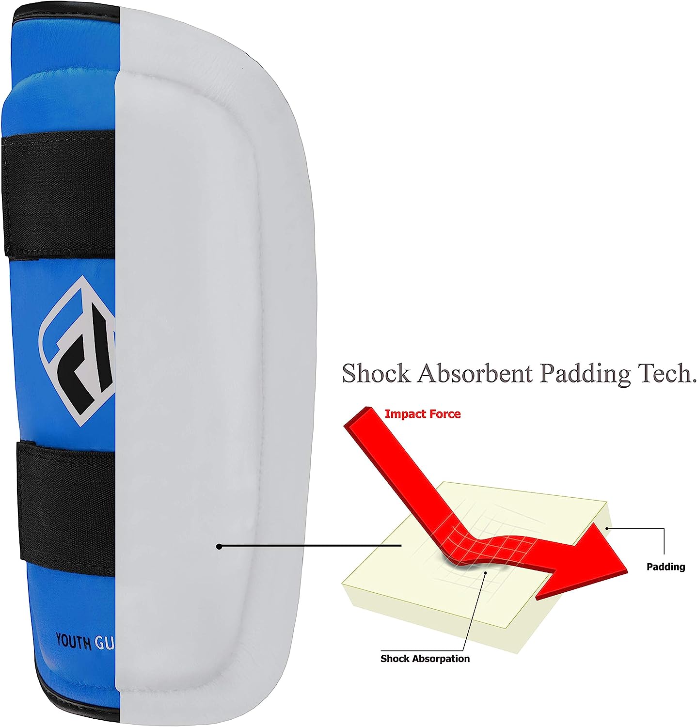 Farabi Kids JUNIOR Shin Guard Kickboxing MMA Contact Sports Shin protector Farabi Sports