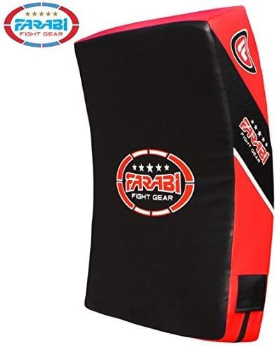 Farabi Large Kick Shield Strike Pad Boxing Punch Mitts MMA Training Focus Pads Farabi Sports