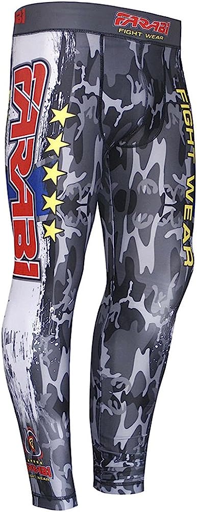 Farabi Compression Trouser MMA Base Layer Fitness Tight Skin Sports Pants Farabi Sports