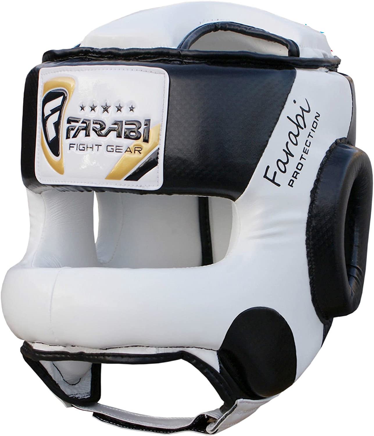 Farabi Head Guard Bar Grill U Kick Boxing Martial Arts Training protection Head Gear Farabi Sports