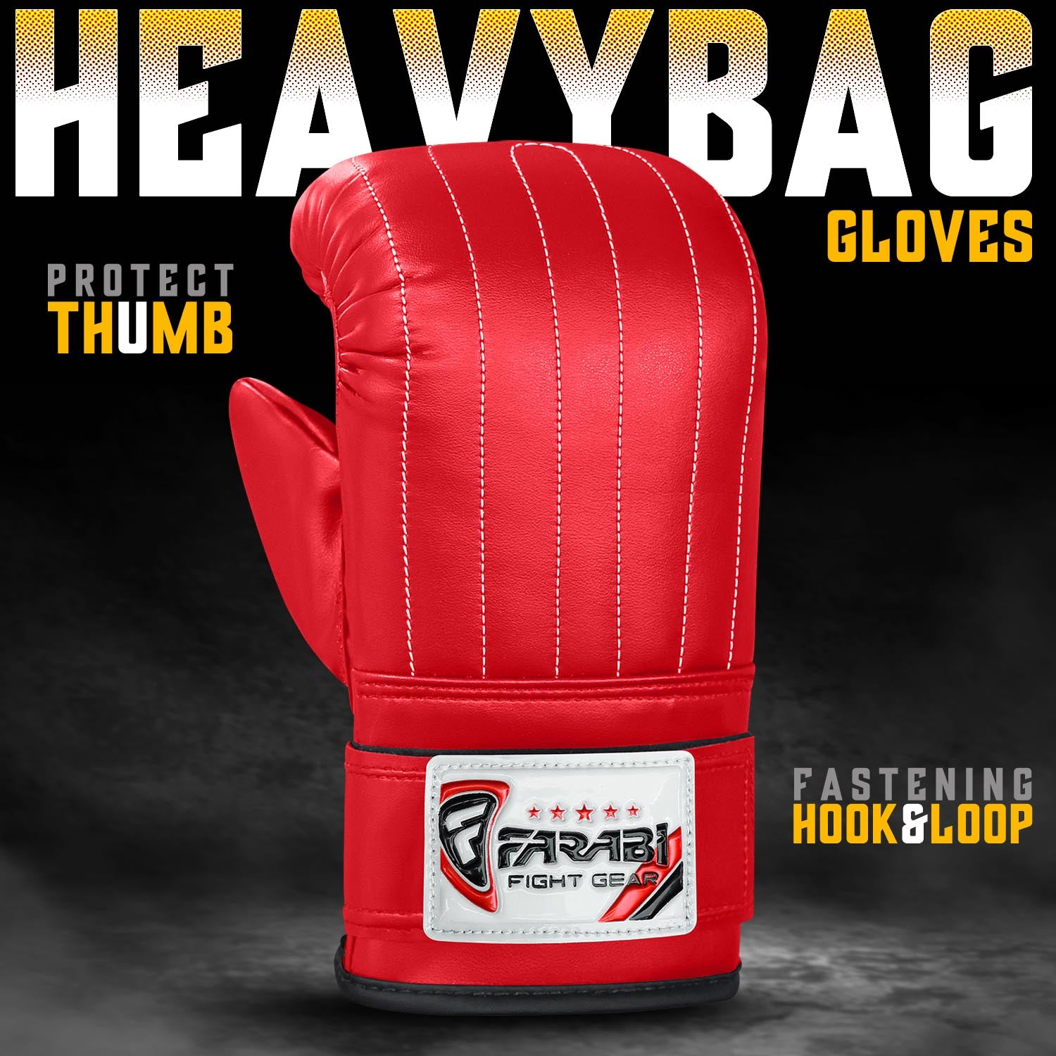 Farabi Bag Mitts Boxing SMALL To XL MMA punching gloves mitt training gear Farabi Sports