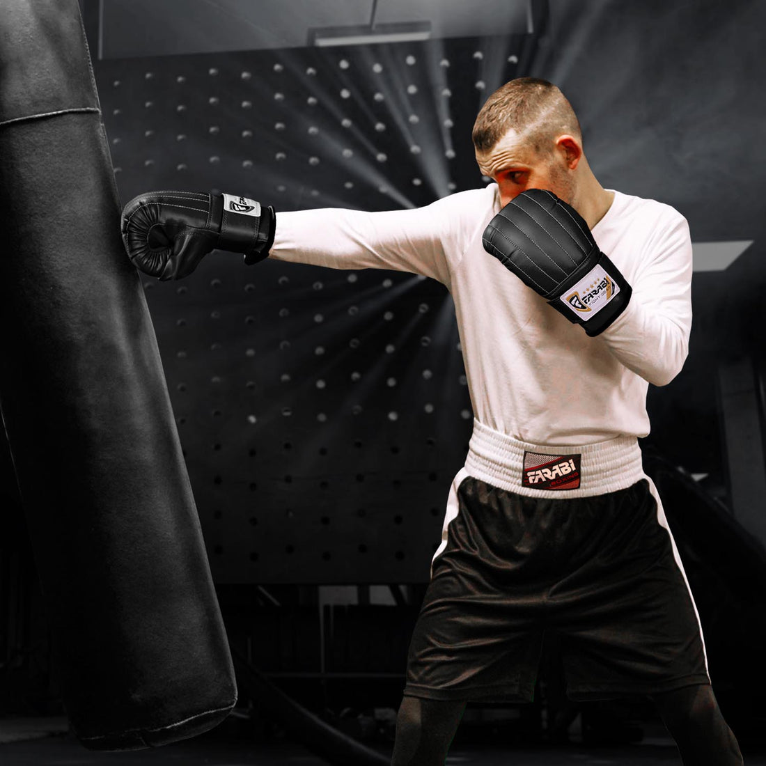 Farabi Bag Mitts Boxing SMALL To XL MMA punching gloves mitt training gear Farabi Sports