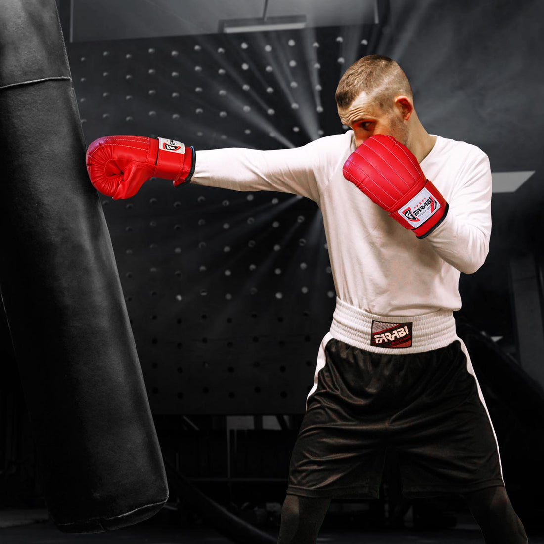 Farabi Bag Mitts Boxing SMALL To XL MMA punching gloves mitt training gear Farabi Sports