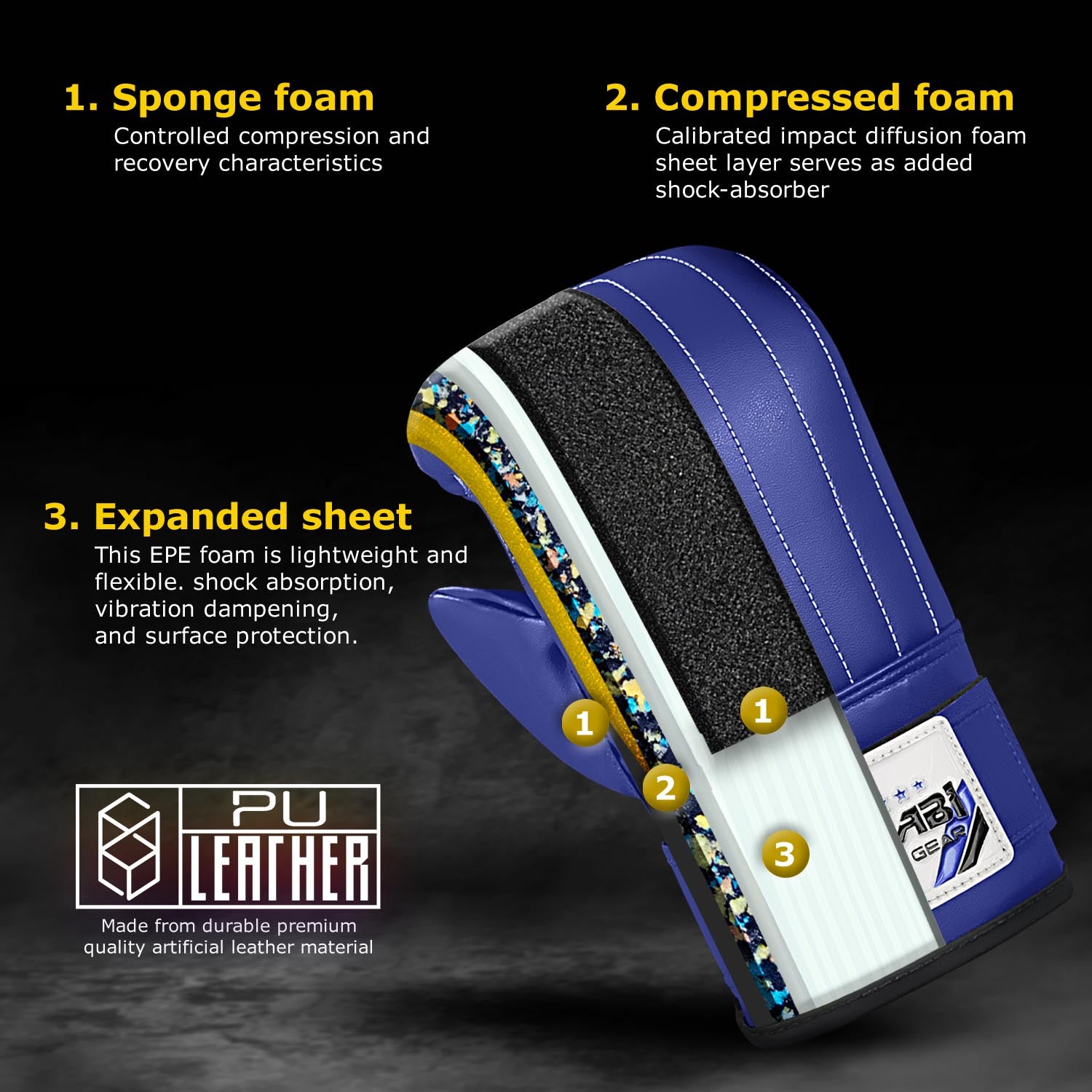 Farabi Bag Mitts Boxing SMALL To XL MMA punching gloves mitt training gear Farabi Sports