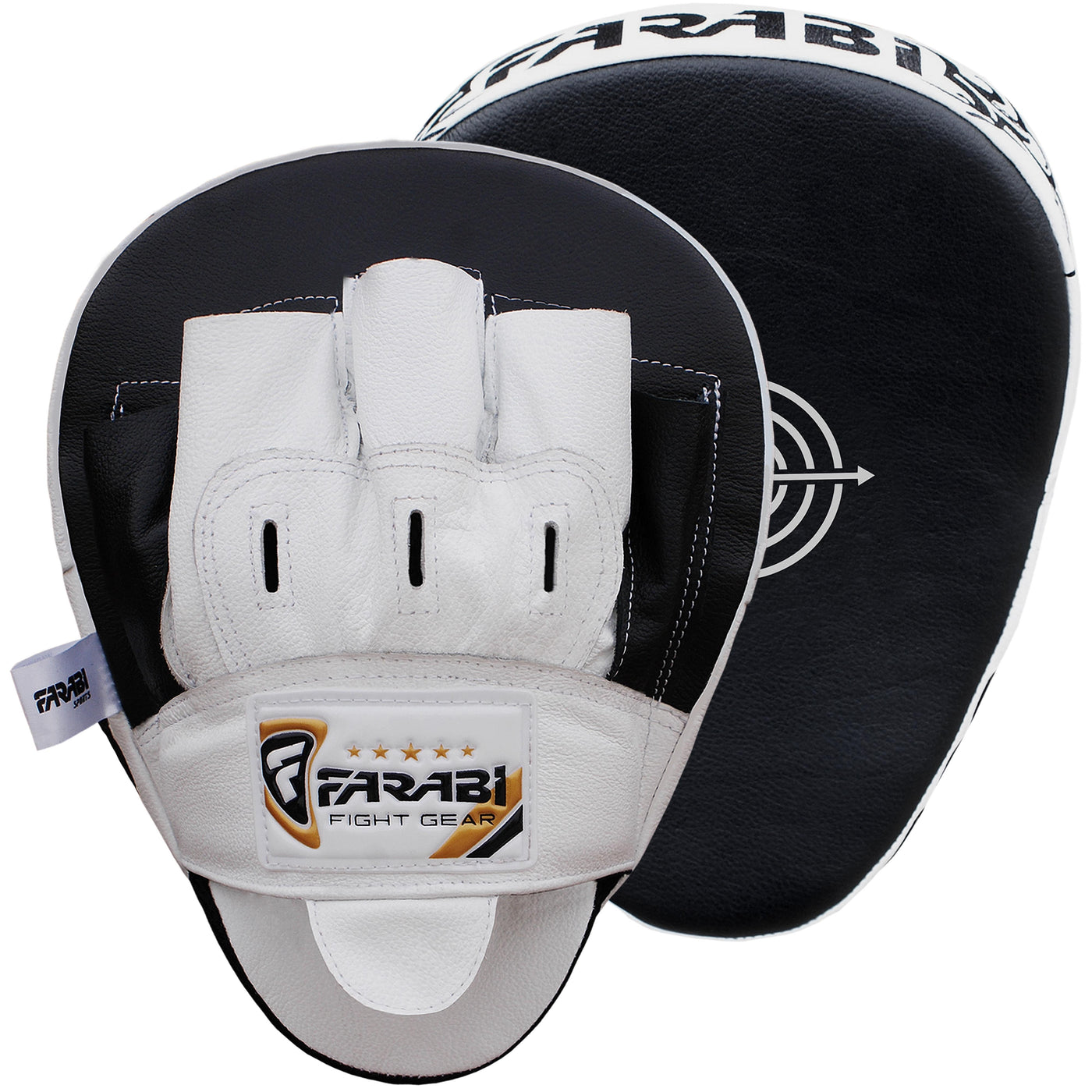 AQF Boksen Pads voor Training - Ponsen Pads Muay Thai Rex Lederen Gebogen Bokshandschoenen voor MMA, Kickboksen, Karate, Sparring & Vechtsporten Pads (Goud AQF Boksen Pads voor Training - Ponsen Pads Muay Thai Rex Lederen Gebogen Bokshandschoenen voor MMA, Kickboksen, Karate, Sparring & Vechtsporten Pads (Goud